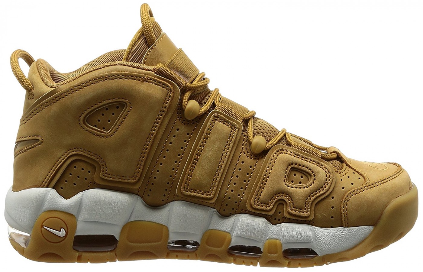 side of Nike Air More Uptempo