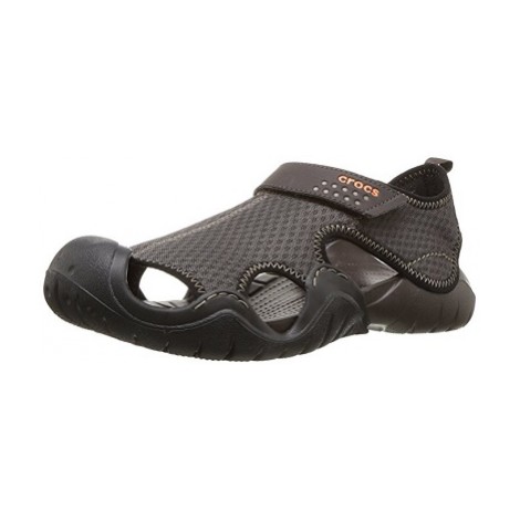 crocs closed toe sandals