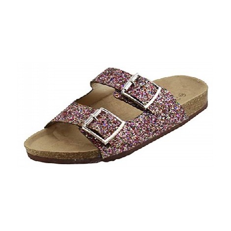  Forever Glitter Slip-on Sandals