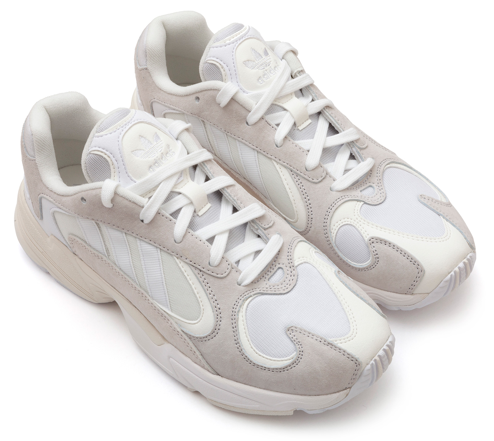 adidas originals off white suede yung 1 og sneakers