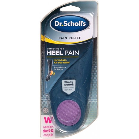 Dr. Scholl's Pain Relief heel cups package