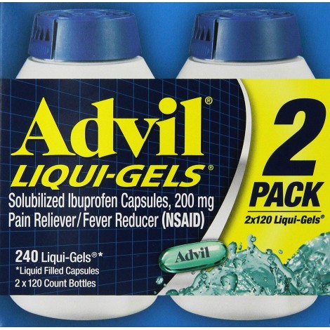 best supplements for muscle pain Advil Liqui-Gels