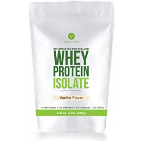 Antler Farms keto friendly whey protein isolate vanilla flavor