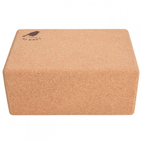 Forty Two Birds cork yoga block