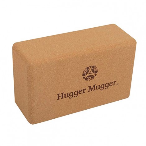 cork yoga block from Hugger Mugger 