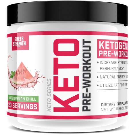 Sheer Strength Labs KETO pre exercise supplement