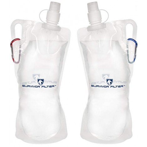 Survivor Filter best foldable water bottle