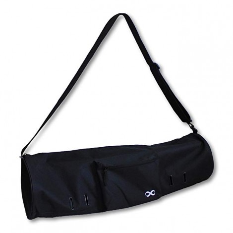 YogaAddict Large Yoga Mat Bag Compact with Pockets & Zipper