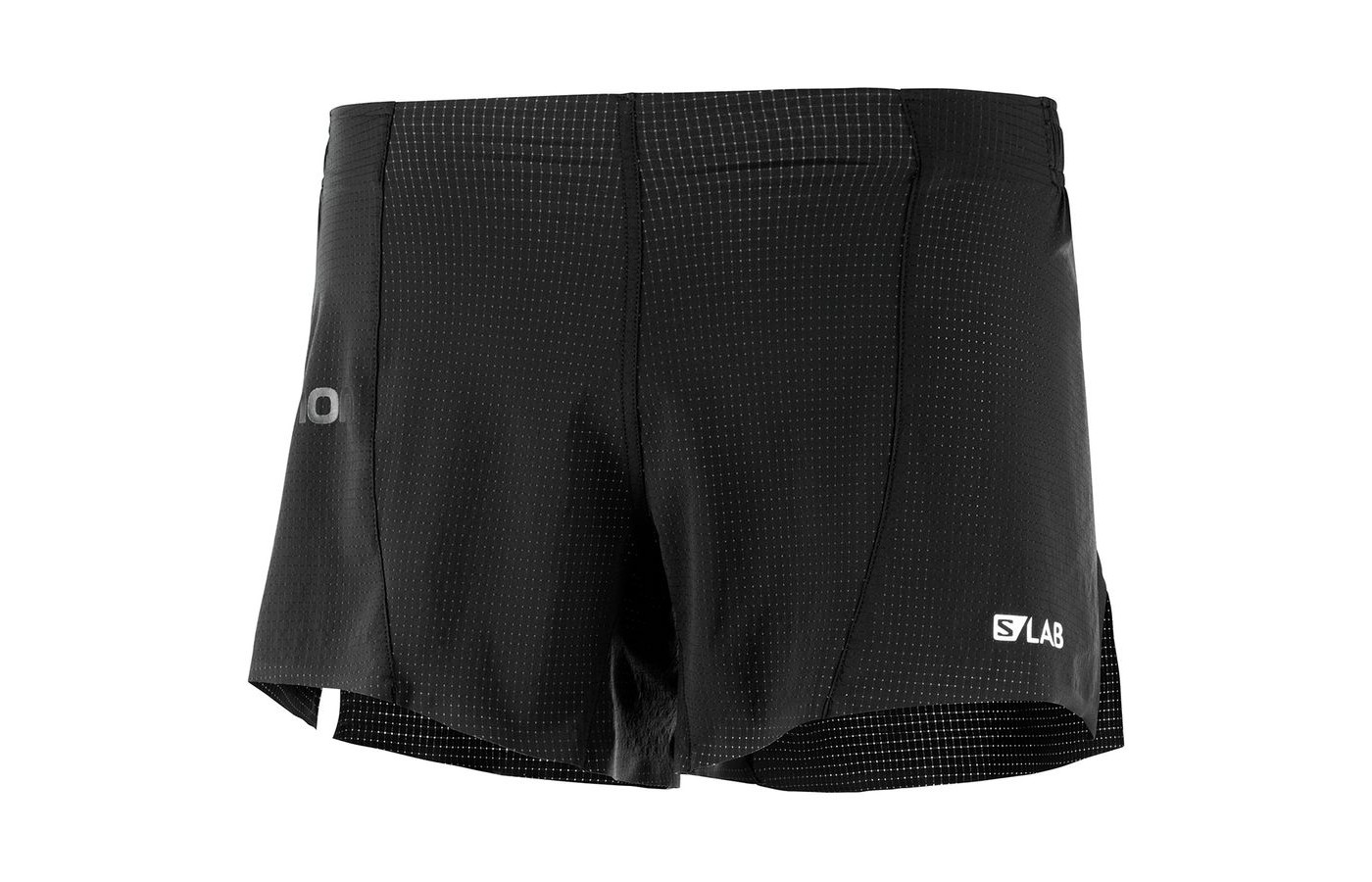 The Aerotech material of these S Lab shorts is even visible to the naked eye.