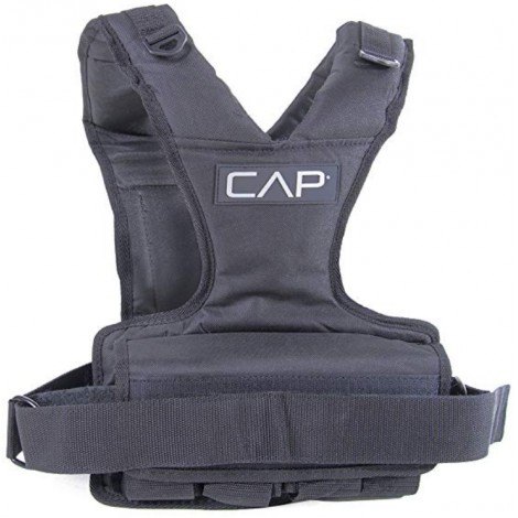 Cap barbell weight vest