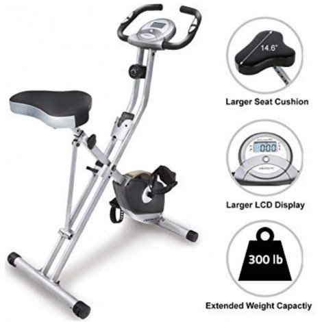 best exercise bike Exerpeutic Folding