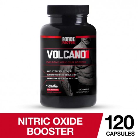 Force Factor Volcano muscle builder supplement for men