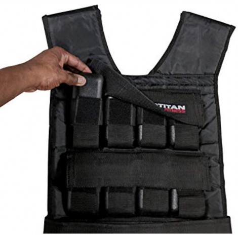 Titan Fitness Adjustable men's weighted vest