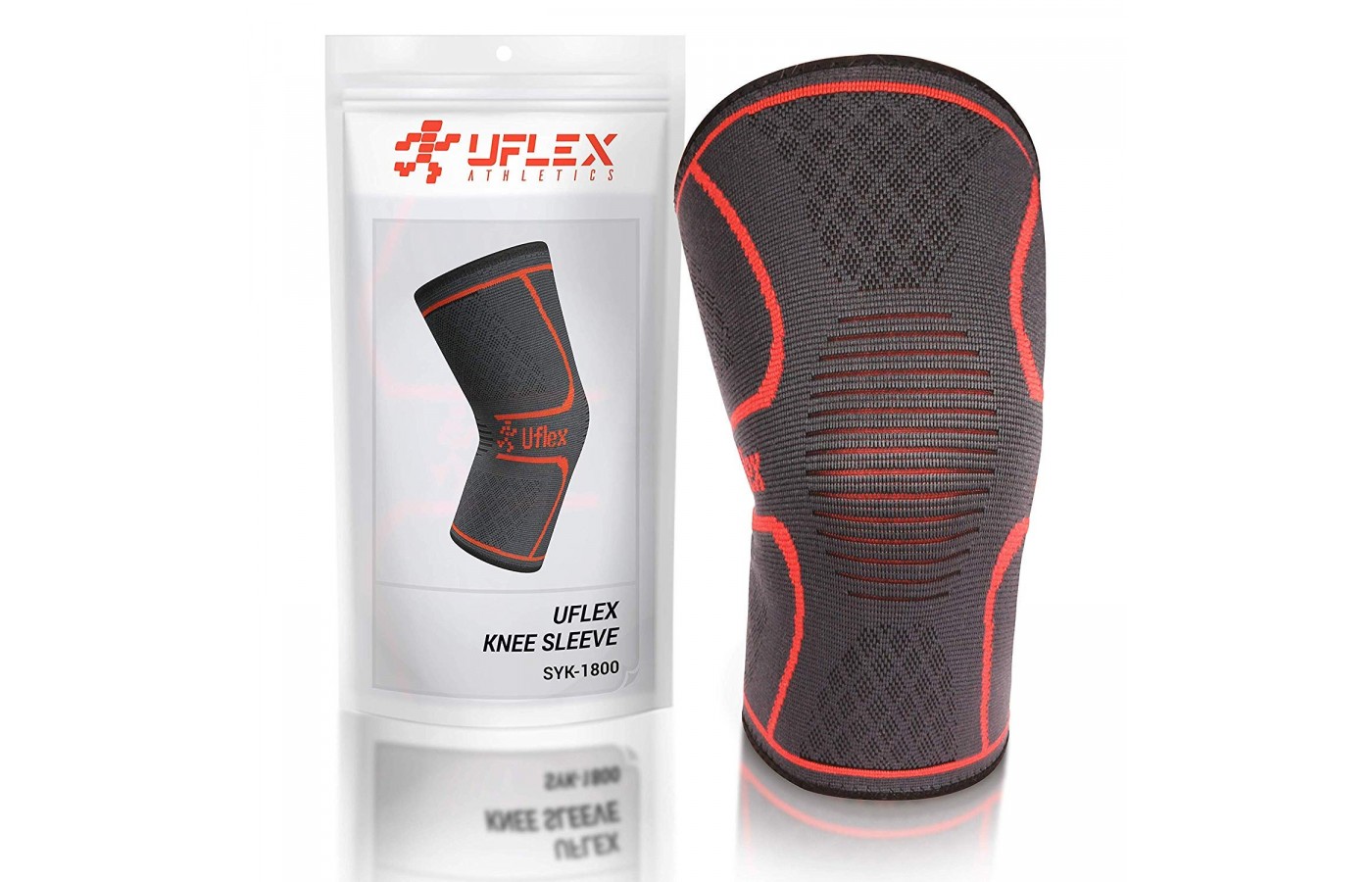 UFlex Athletics Knee Sleeve Front and Side