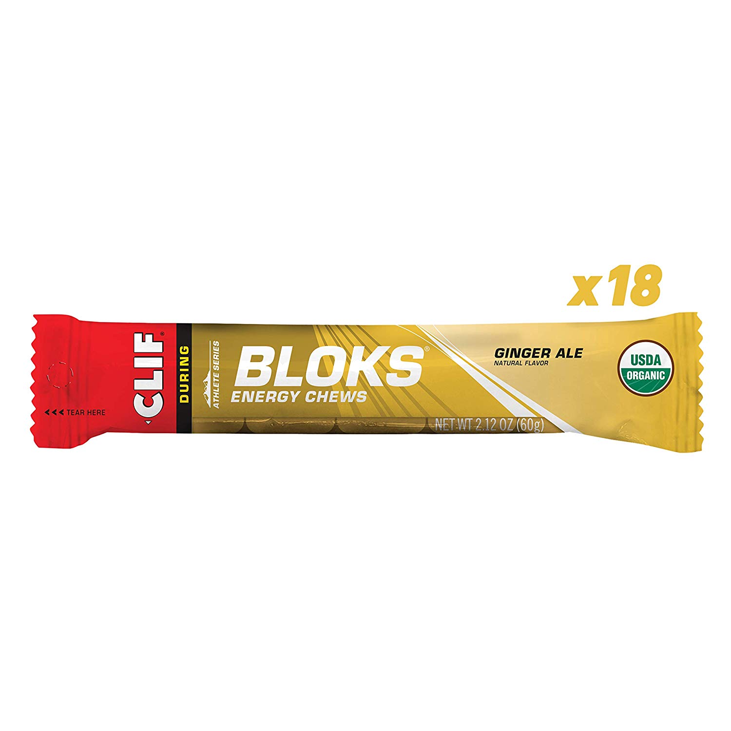 BLOKS Energy Chews ginger ale