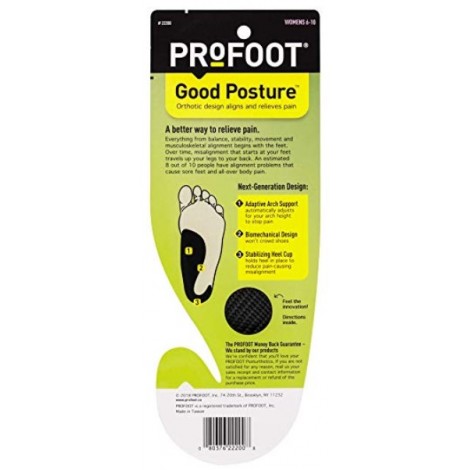 Profoot Good Posture heel cups pack