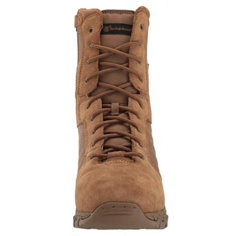 Smith & Wesson Breach 2.0 light brown & tan boots front view