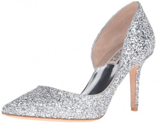 Badgley Mischka Daisy Best Glitter Shoes