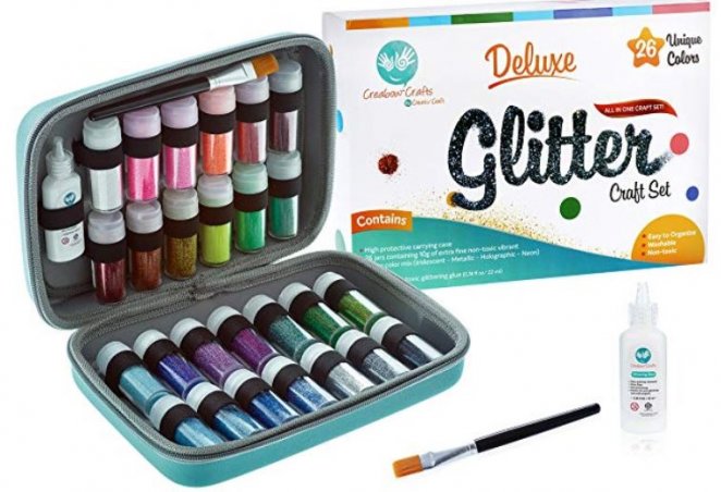 Creabow Crafts Extra Fine Glitter Deluxe