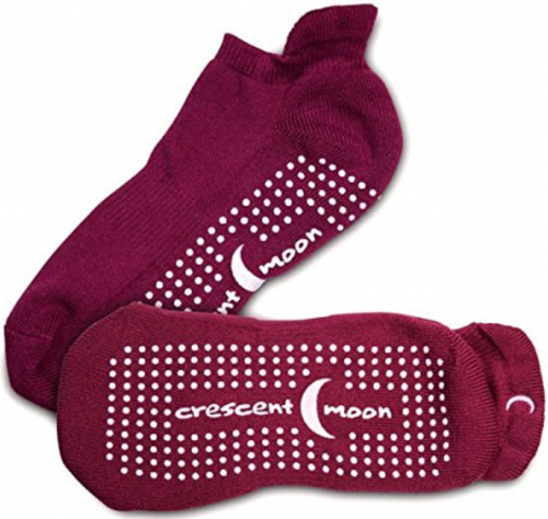 image of Crescent Moon ExerSocks yoga socks