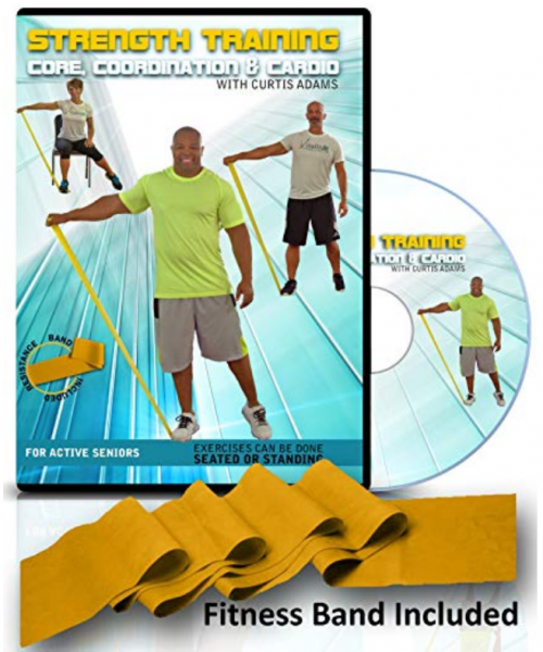 Curtis Adams Exercise for Seniors workout DVDs for men