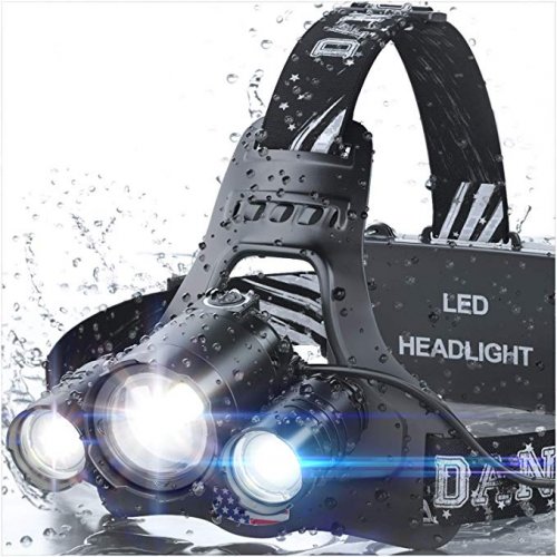 DanForce Brightest waterproof Headlamp