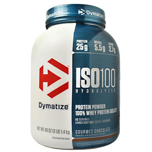 Dymatize ISO 100 quality whey powder