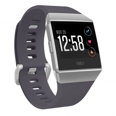 Fitbit Ionic Watch black and silver