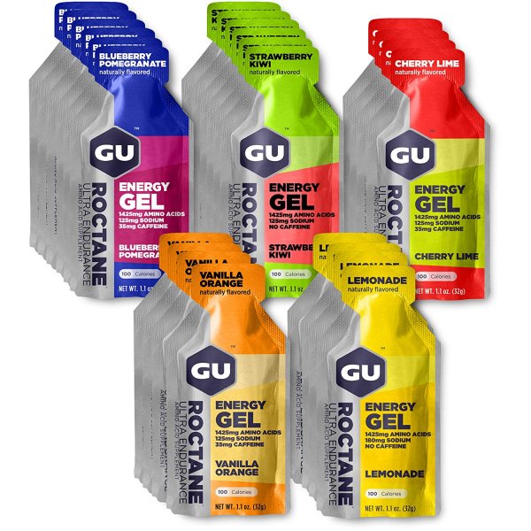  GU Energy Roctane Gel variety