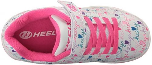 Heelys Dual Up X2 wheel shoes top view