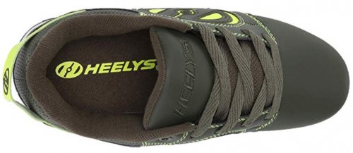 Heelys Voyager wheel shoes top view