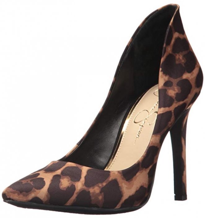 Jessica Simpson Cambredge leopard print shoes