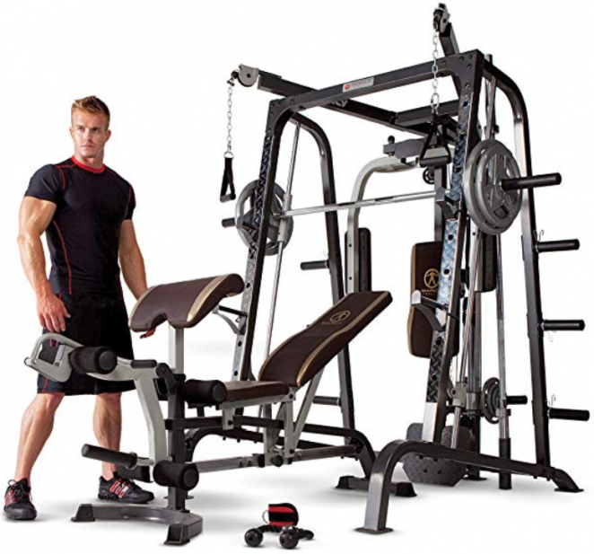 image of Marcy Smith Cage best home gym equipment