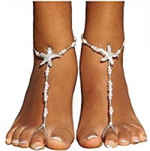Pearl Chain Sandals