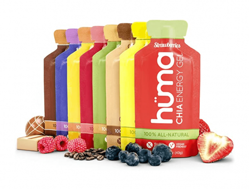 Huma Chia Energy Gel, Variety Pack, 12 Gels