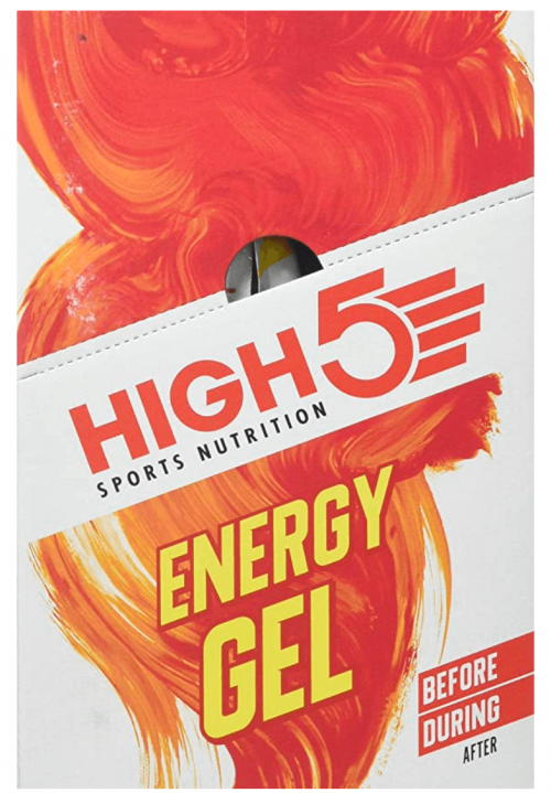 High 5 Energy Gel - 20 x 38g Sachet- Juicy Orange