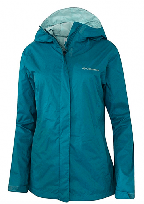 Columbia Women’s Timber Pointe Omni Tech Rain Hooded Waterproof Jacket