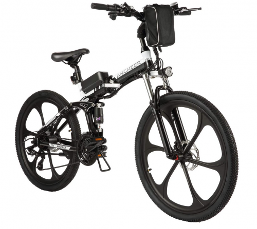 ANCHEER 26” Folding Electric Mountain Bike