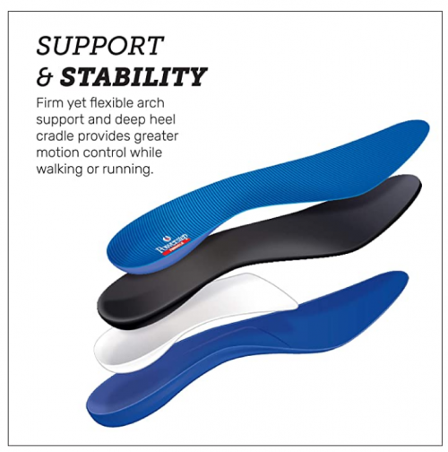 Powerstep Pinnacle Shoe Insoles – Supportive