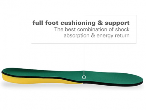 Spenco Polysorb Cross Trainer Athletic Cushioning Arch Support Shoe Insoles