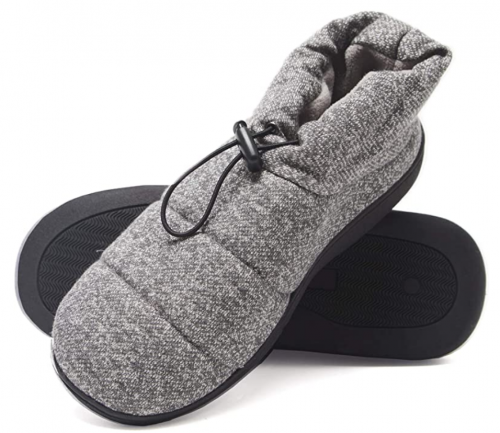 Hanes Men’s Slipper Boot House Shoes 