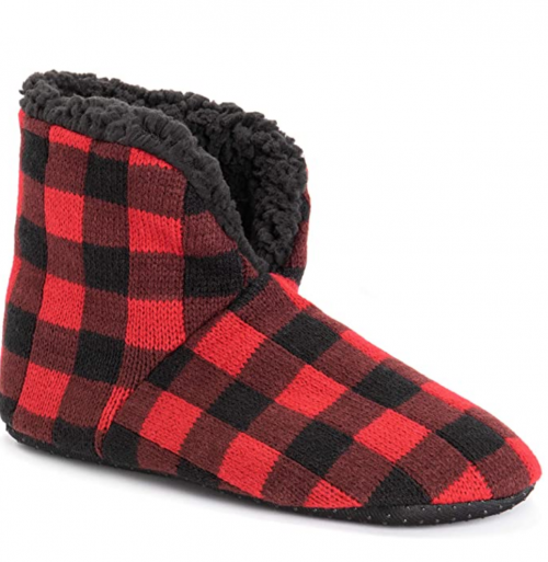 MUK LUKS Men’s Slipper Booties Sock 