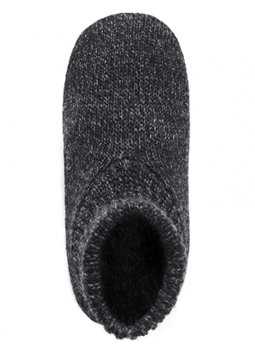 MUK LUKS Men’s Morty Ragg Wool Slipper Sock  