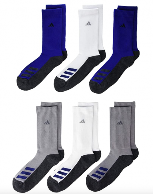 adidas Youth Kids-Boy's/Girl's Cushioned Crew Socks