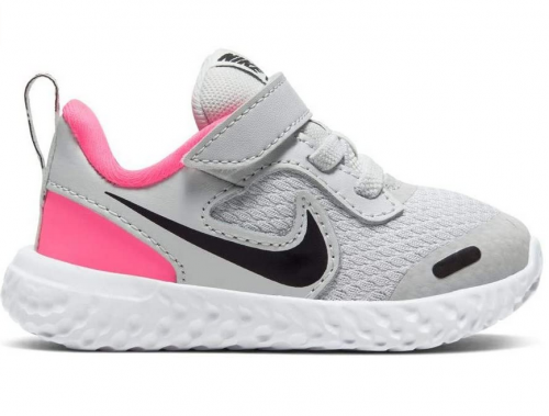 Nike Unisex-Child Revolution 5 Toddler Velcro Running Shoe