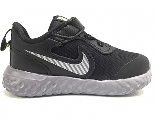 Nike Unisex-Child Revolution 5 Toddler Velcro Running Shoe