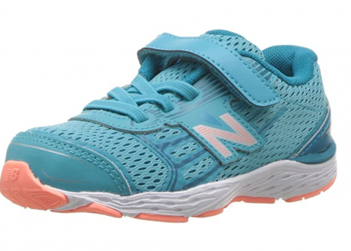 New Balance Unisex-Child 680V5 Hook and Loop Running Shoe