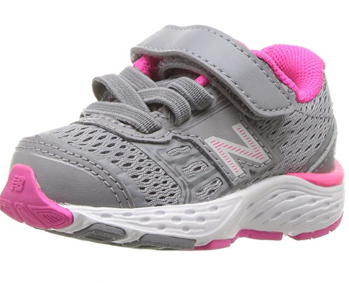 New Balance Unisex-Child 680V5 Hook and Loop Running Shoe