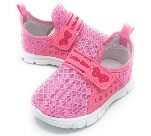 Blue Berry Baby's Boy's Girl's Casual Light Weight Breathable Strap Sneakers Running Shoe