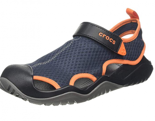 Crocs Men's Swiftwater Mesh Deck Closed Toe Sandals